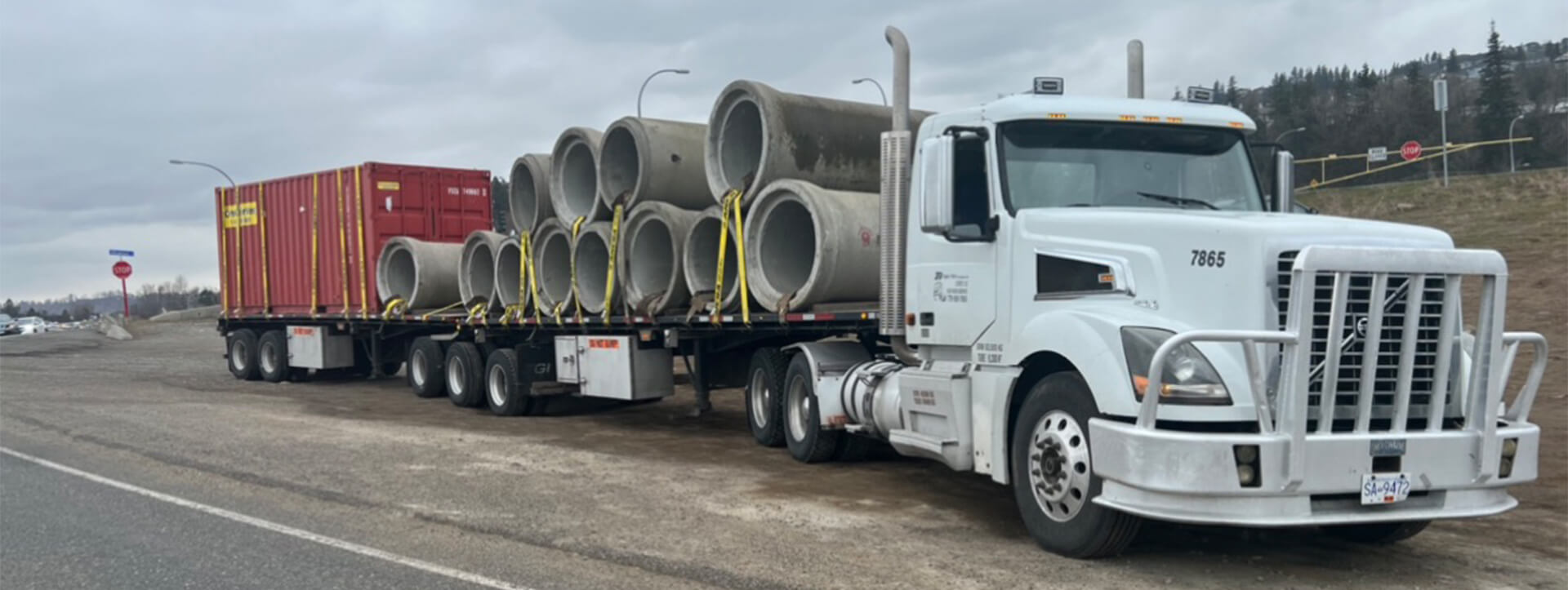 Kelowna Trucking Company, Trucking Services and Wood Hauling